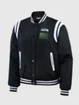 Seattle Seahawks Super Bowl LX Black Bomber Jacket