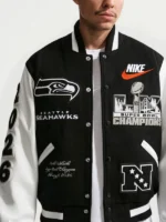Seattle Seahawks Super Bowl LX Destroyer Jacket