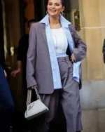 Selena Gomez Grey Blazer
