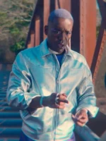Eric Effiong Sex Education S04 Silver Jacket