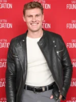 Jackie Kay Black Biker Leather Jacket 2026 - Image 2
