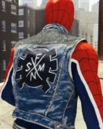 Spider-man Spider-punk Denim Vest