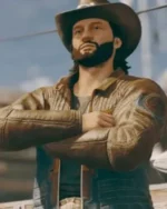 Sam Coe Starfield Quilted Leather Jacket