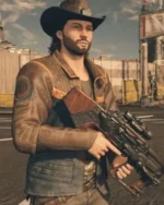 Sam Coe Starfield Quilted Leather Jacket