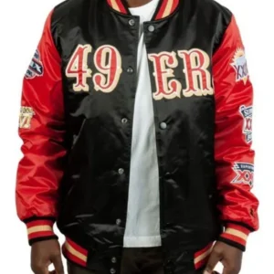 49ers Champs Starter San Francisco Patches Jacket