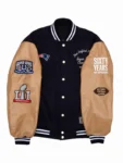 Super Bowl 2017 New England Patriots Champions Varsity Jacket