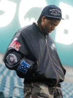 Super Bowl LIX Philadelphia Eagles Bubba Collins Leather Jacket - Image 3