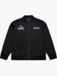 Seahawks Super Bowl LX Black Bomber Jacket