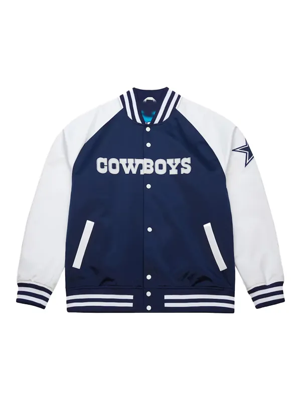 Dallas Cowboys Super Bowl XXX Satin Varsity Jacket Dallas Cowboys Super Bowl XXX Satin Varsity Jacket