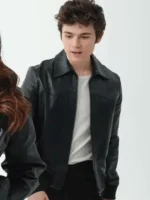 My Life With The Walter Boys Black Leather Jacket