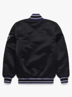 MLB Tampa Bay Rays Black Satin Jacket