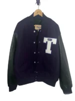 TCU Horned Frogs Taliyah Parker Wool Varsity Jacket - Image 2