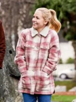 Amanda Schull The Blessing Bracelet Shearling Jacket