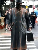 The Bride Frankenstein's Monster Leather Coat - Image 3