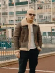 Tu Vois Comment PLK Brown Shearling Jacket