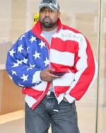 Kanye West American Flag Jacket
