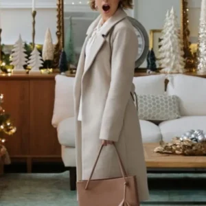 Vanessa Lengies Take Me Back For Christmas Wool Coat