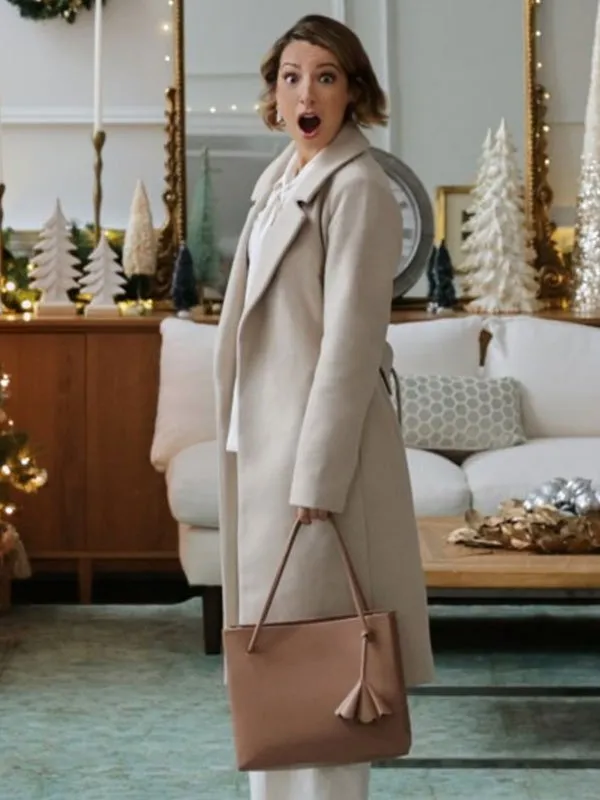 Vanessa Lengies Take Me Back For Christmas Wool Coat Vanessa Lengies Take Me Back For Christmas Wool Coat