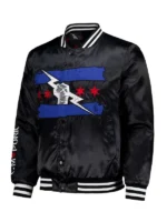 CM Punk Chicago Made Black Bomber Jacket