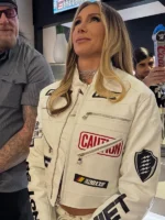 WWE Charlotte Flair Cropped Racing Jacket