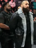 WWE NXT Tony D’Angelo Black Shearling Jacket 2026