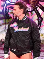 WWE Wrestlepalooza CM Punk AJ’s Husband Satin Jacket - Image 2