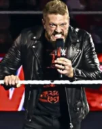 WWE Wrestler Edge Black Leather Jacket