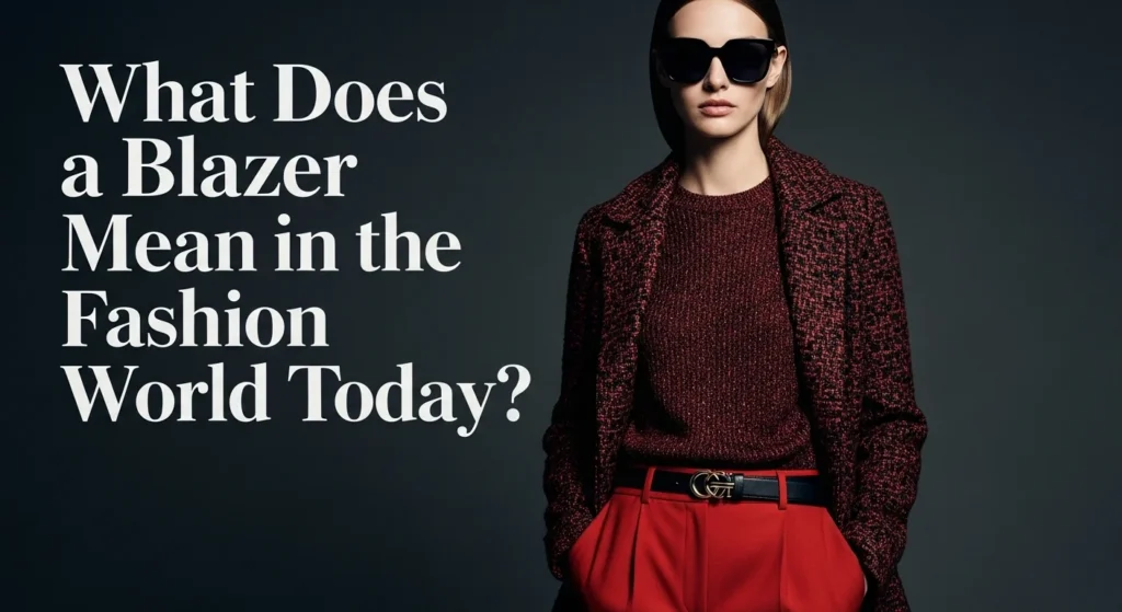 What Does a Blazer Mean in the Fashion World Today? What Does a Blazer Mean in the Fashion World Today?