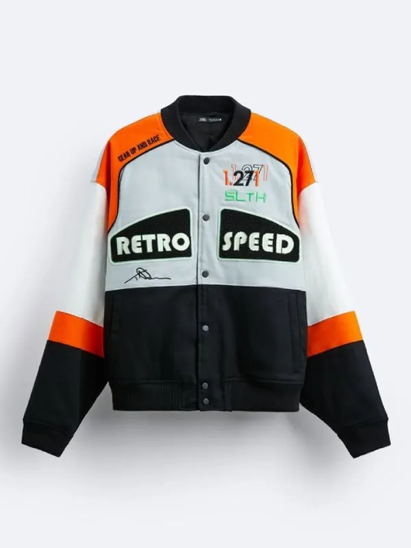 Zé Lopes Dois Às 10 Colorblock Patched Jacket