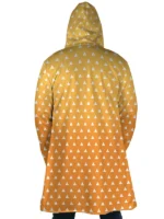 Demon Slayer Zenitsu Agatsuma Hooded Trench Coat - Image 2