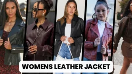 womens leather jacket
