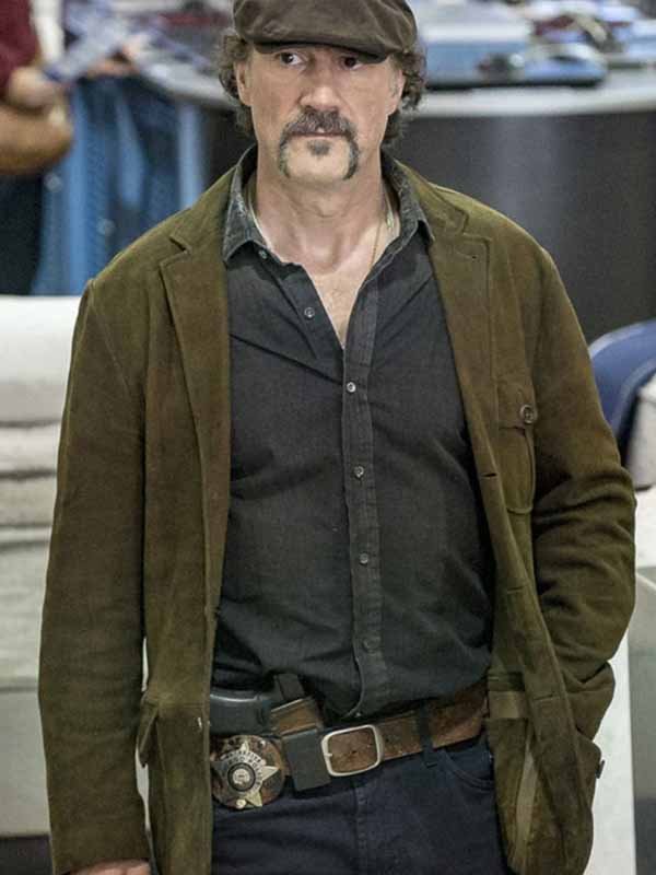 Chicago P.D. Elias Koteas Brown Suede Blazer