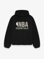 Fear of God NBA Essentials Black Pullover Hoodie - Image 3