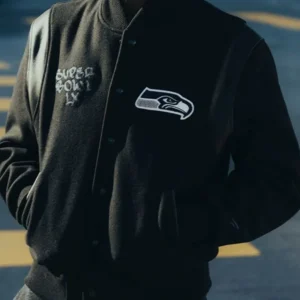 Super Bowl LX Seattle Seahawks Champions Varsity Jacket