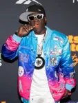 Flavor Flav Super Bowl LX Satin Varsity Jacket