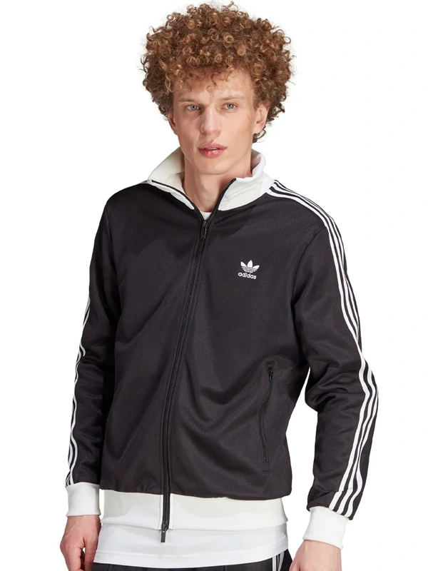 Adidas Beckenbauer Classic Black Track Jacket Adidas Beckenbauer Classic Black Track Jacket