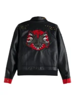 Vi Arcane S02 Black Cosplay Leather Jacket