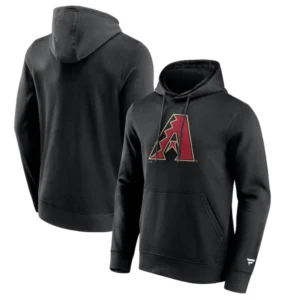 Arizona Diamondbacks Black Pullover Hoodie