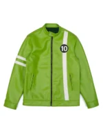 Ben Tennyson Green Cosplay Leather Jacket