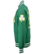 Boston Celtics Green Bomber Warm-Up Jacket