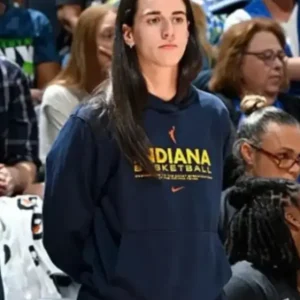 Caitlin Clark WNBA Commissioner’s Cup Blue Hoodie
