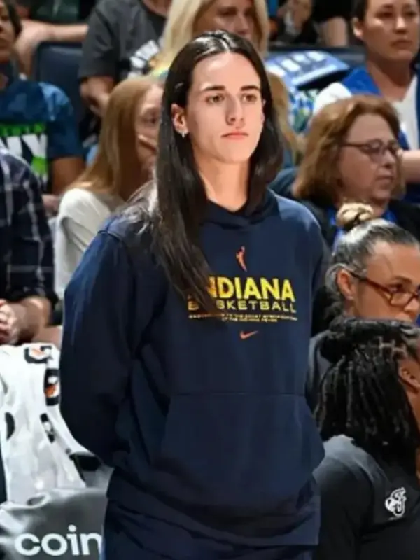 Caitlin Clark WNBA Commissioner’s Cup Blue Hoodie Caitlin Clark WNBA Commissioner’s Cup Blue Hoodie