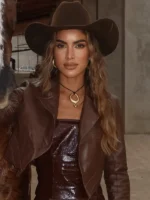 Camila Coelho Rodeo Cowgirl Leather Jacket