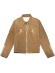 Chesapeake Bay River Western Brown Suede Jacket