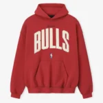 Chicago Bulls Fear of God NBA Red 90’s Hoodie