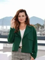 NCIS Tony & Ziva Cote de Pablo Green Wool Jacket