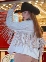 Barretos Rodeo Festival 2025 Bruna Caretta Fringe Jacket