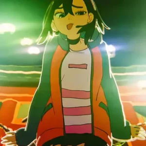 Dandadan S02 Momo Ayase Red Jacket Women’s Anime Cosplay Coat