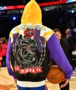Lakers Kobe Devin Booker Purple Multicolor Hoodie - Image 3