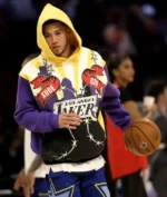 Lakers Kobe Devin Booker Purple Multicolor Hoodie